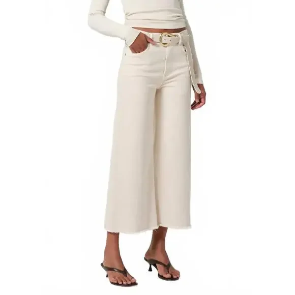 Citizens Of Humanity Cream Wide Leg Jeans NWT - Picture 3 of 5